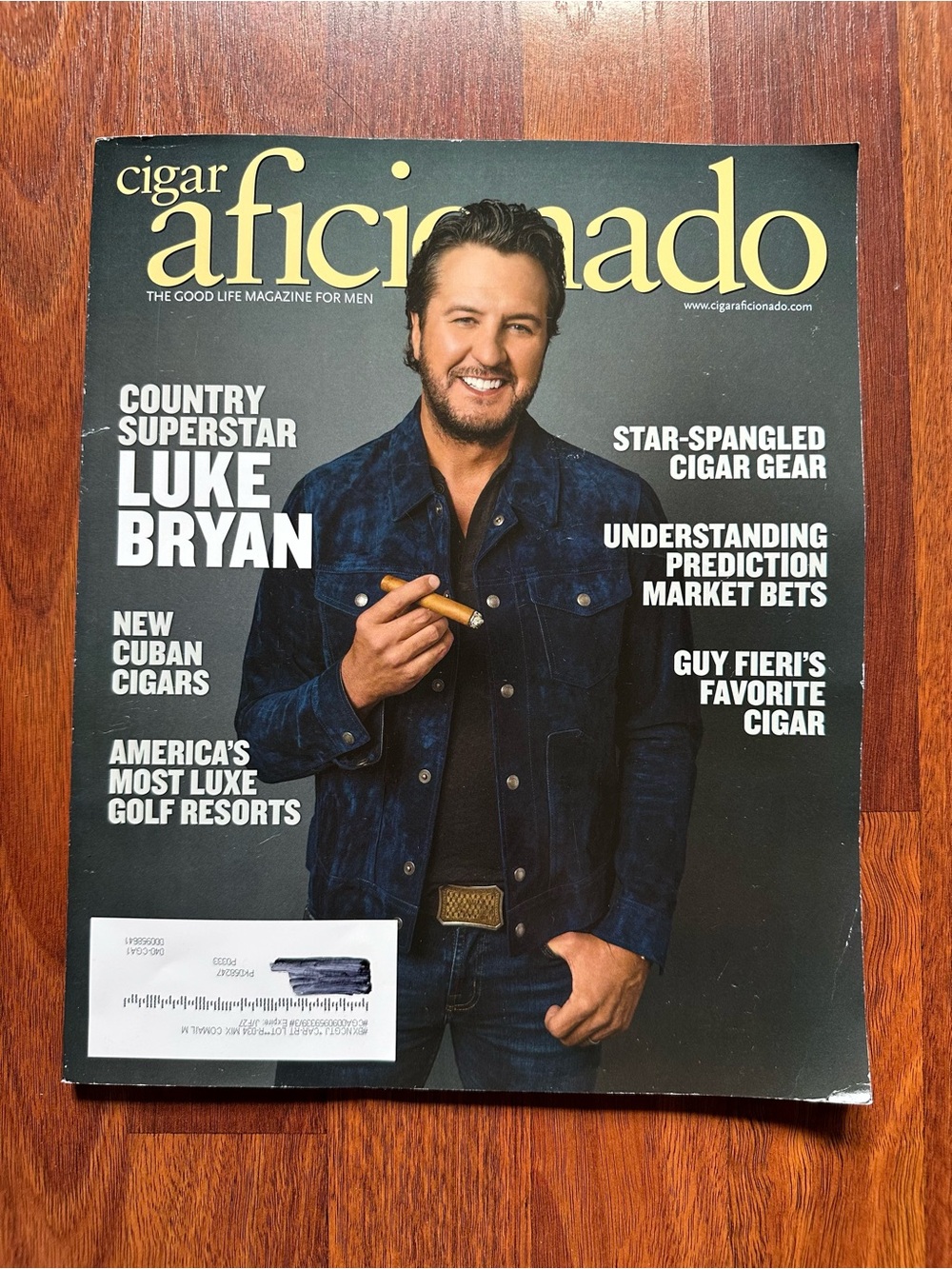 Cigar Aficionado Magazine - Luke Bryan - July/August 2026